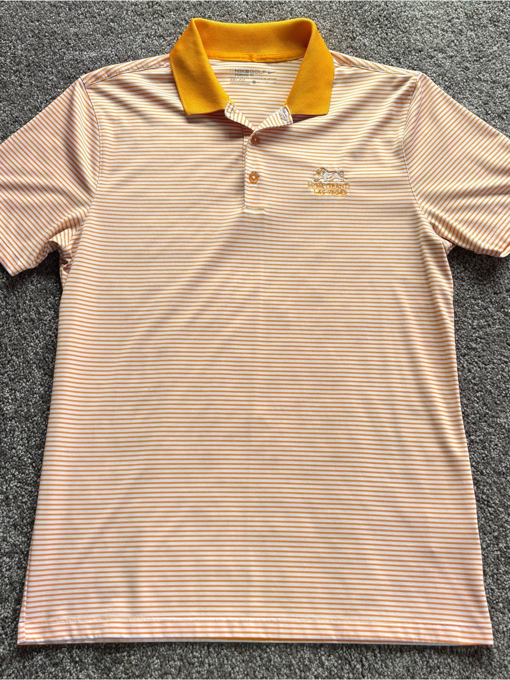 Nike Golf Dri Fit Polo Shirt MGM Grand Las Vegas